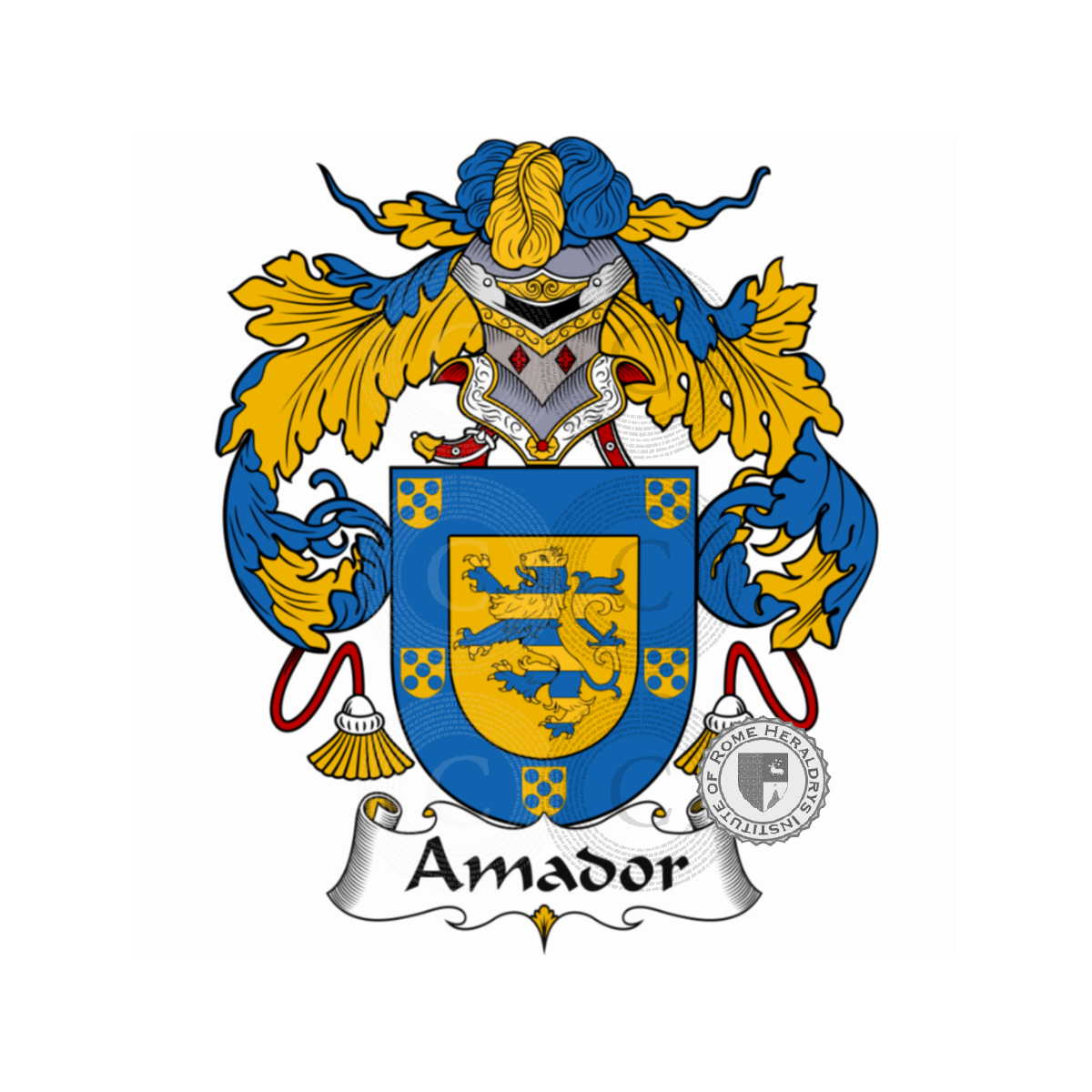 Wappen der FamilieAmador, Amado