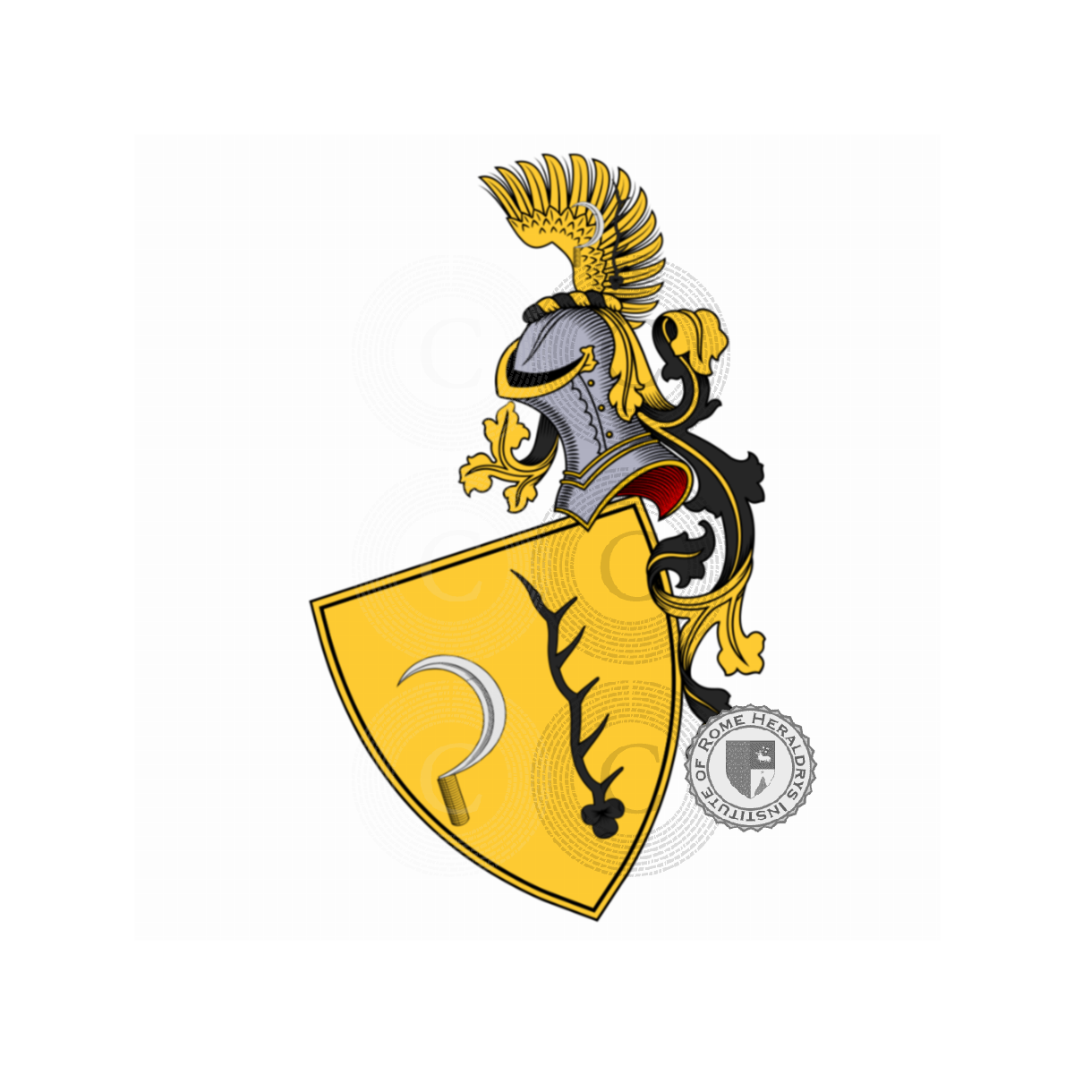 Wappen der FamiliePabst, Pabst de Bolsenheim,Pabst de Rotersdorf,Pabst de Staffelfelden,Pabst von Erstein,van Pabst van Bingerden