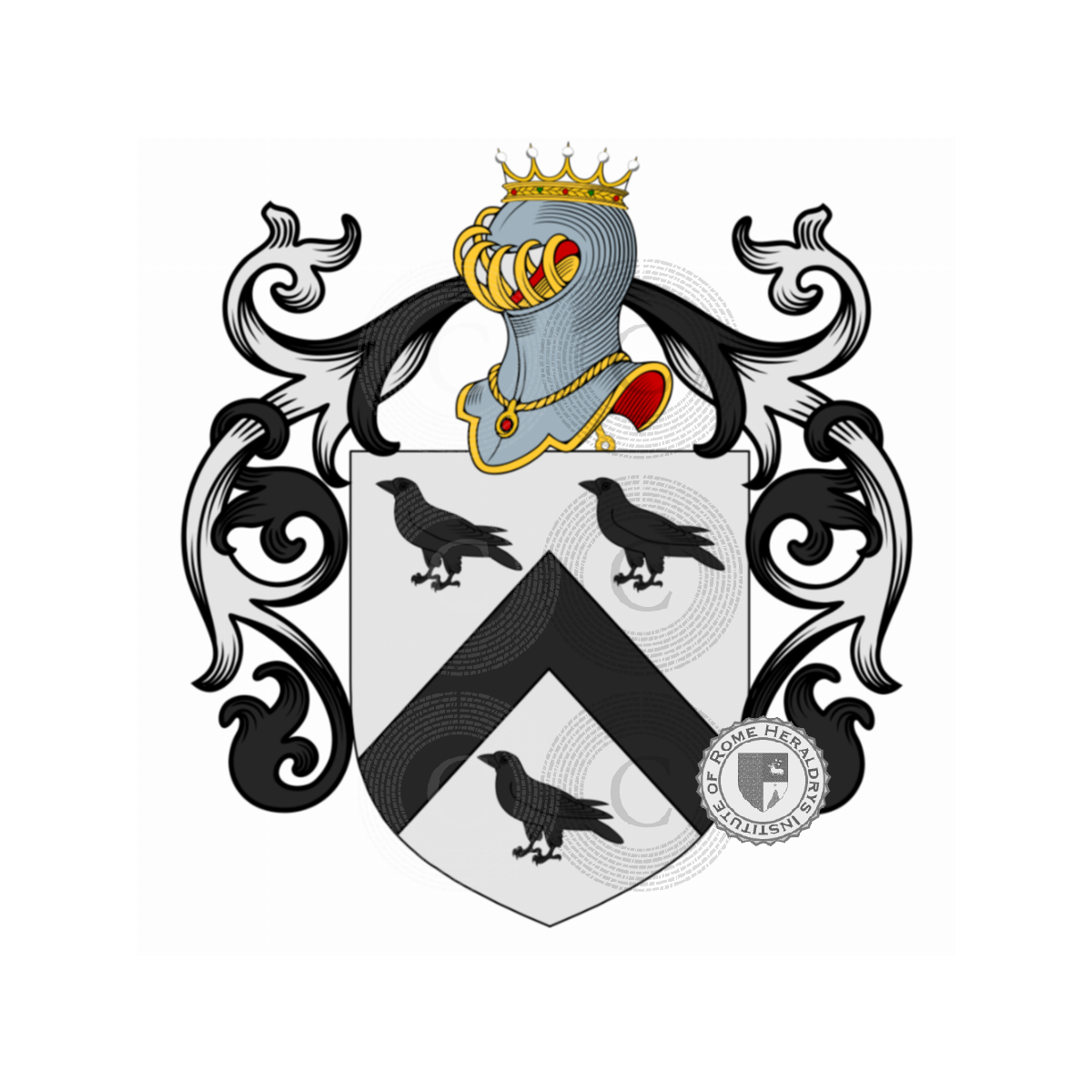 Wappen der Familiede Floyd de Tréguibé, Floyd de Tréguibé,Floyd de Treguibi,Fludd