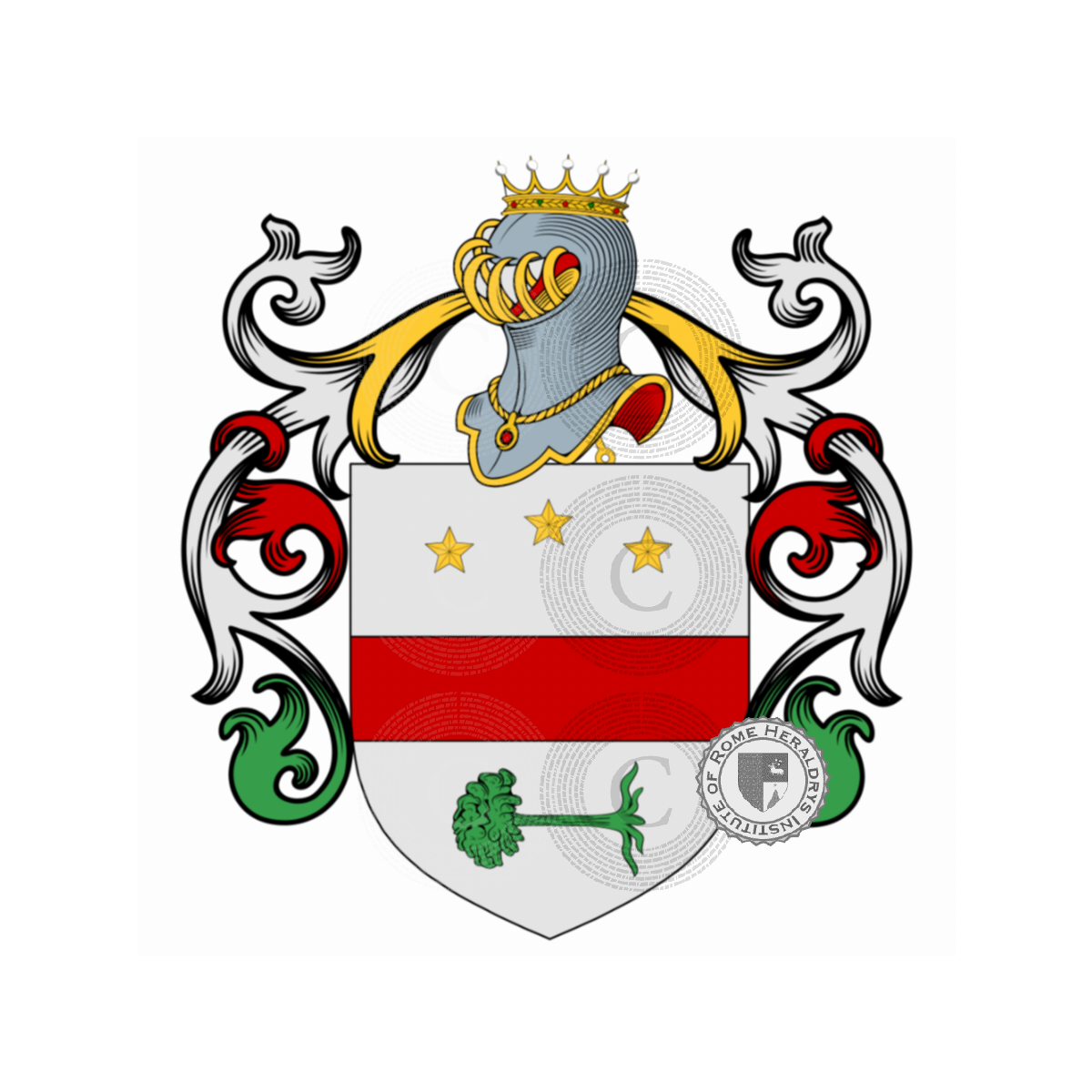 Escudo de la familiaMorato, Merate,Merotto,Morati,Morato