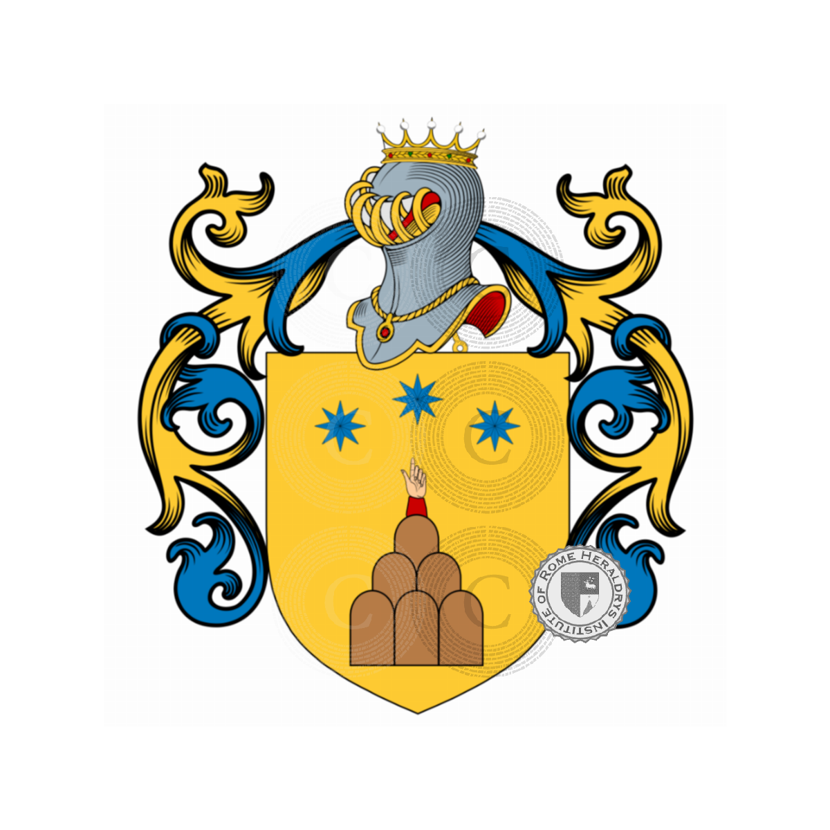 Escudo de la familiaFranceschi, de Franceschi