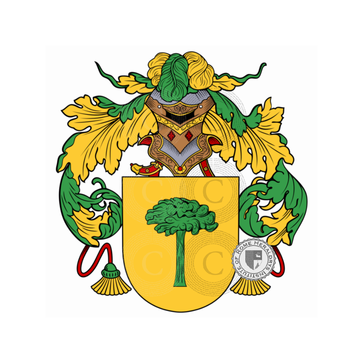 Wappen der FamilieArbia