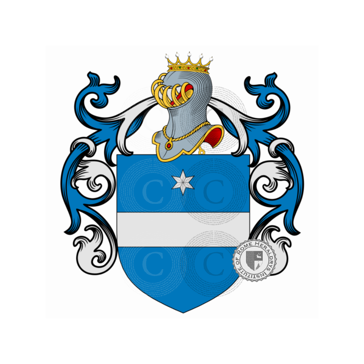 Coat of arms of familyIacomoni, de Jacomo