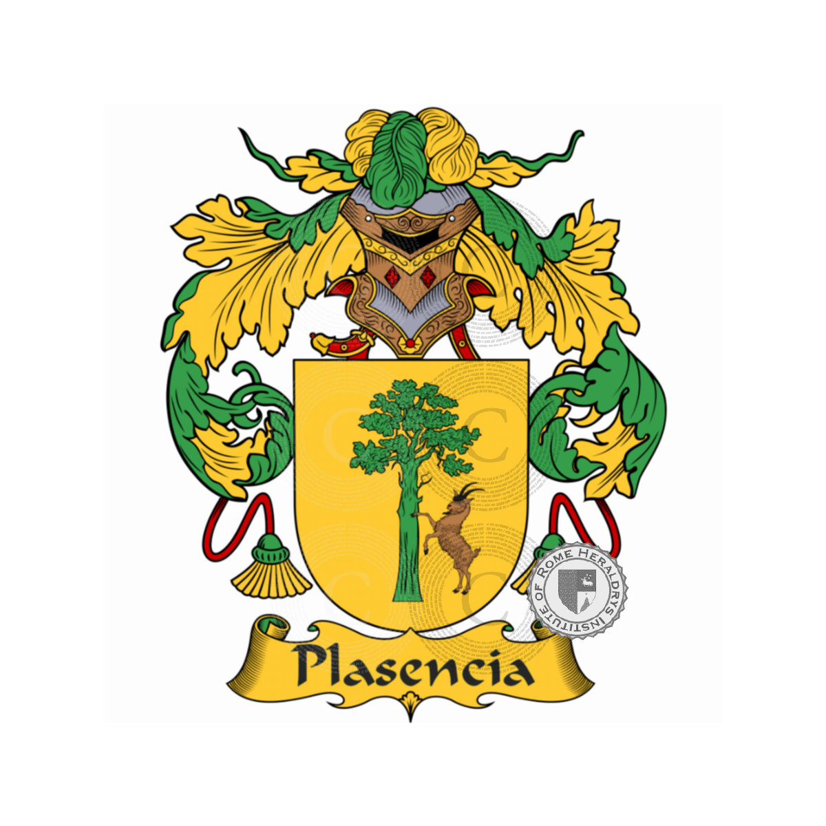 Wappen der FamiliePlasencia