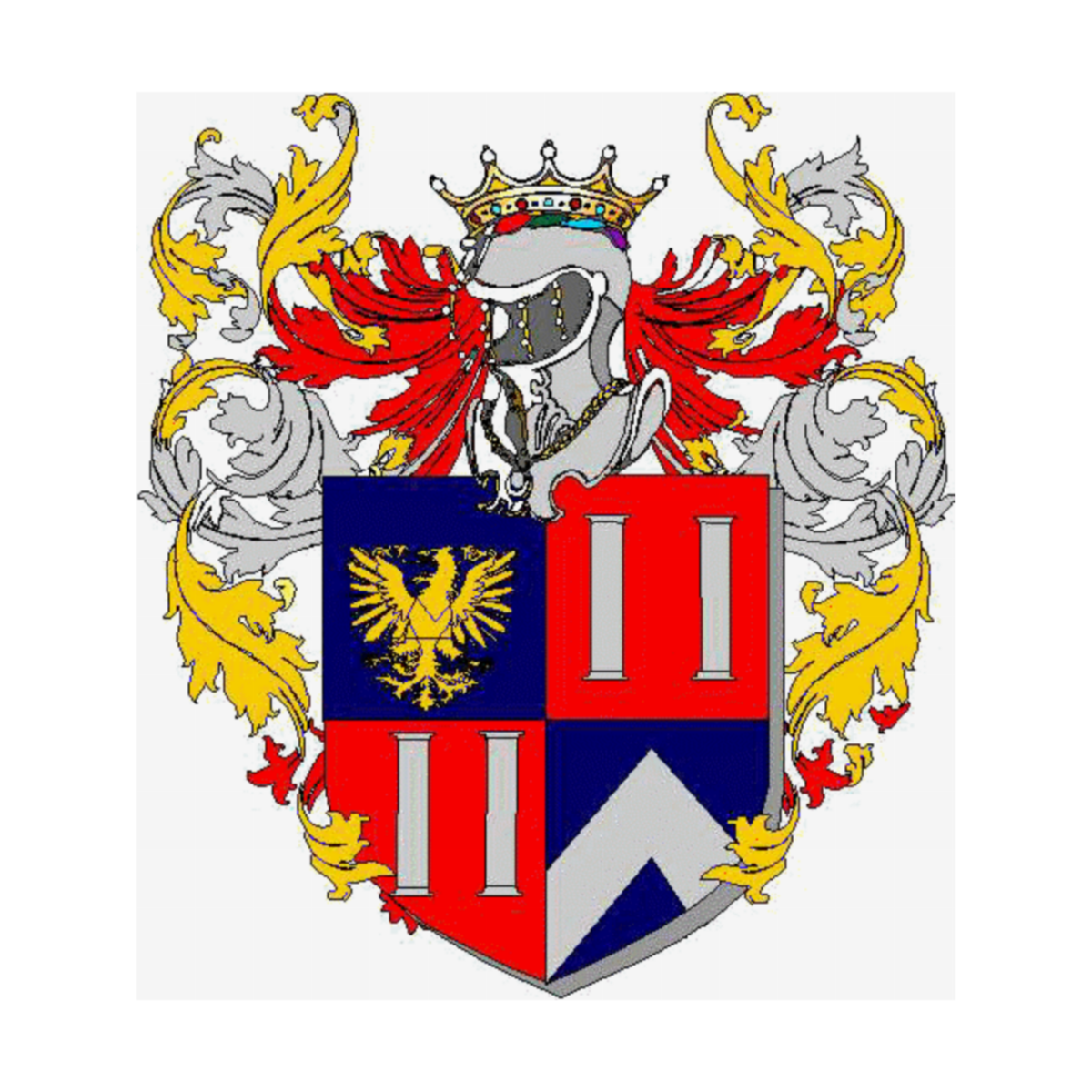Coat of arms of familyBagozzi Clerici