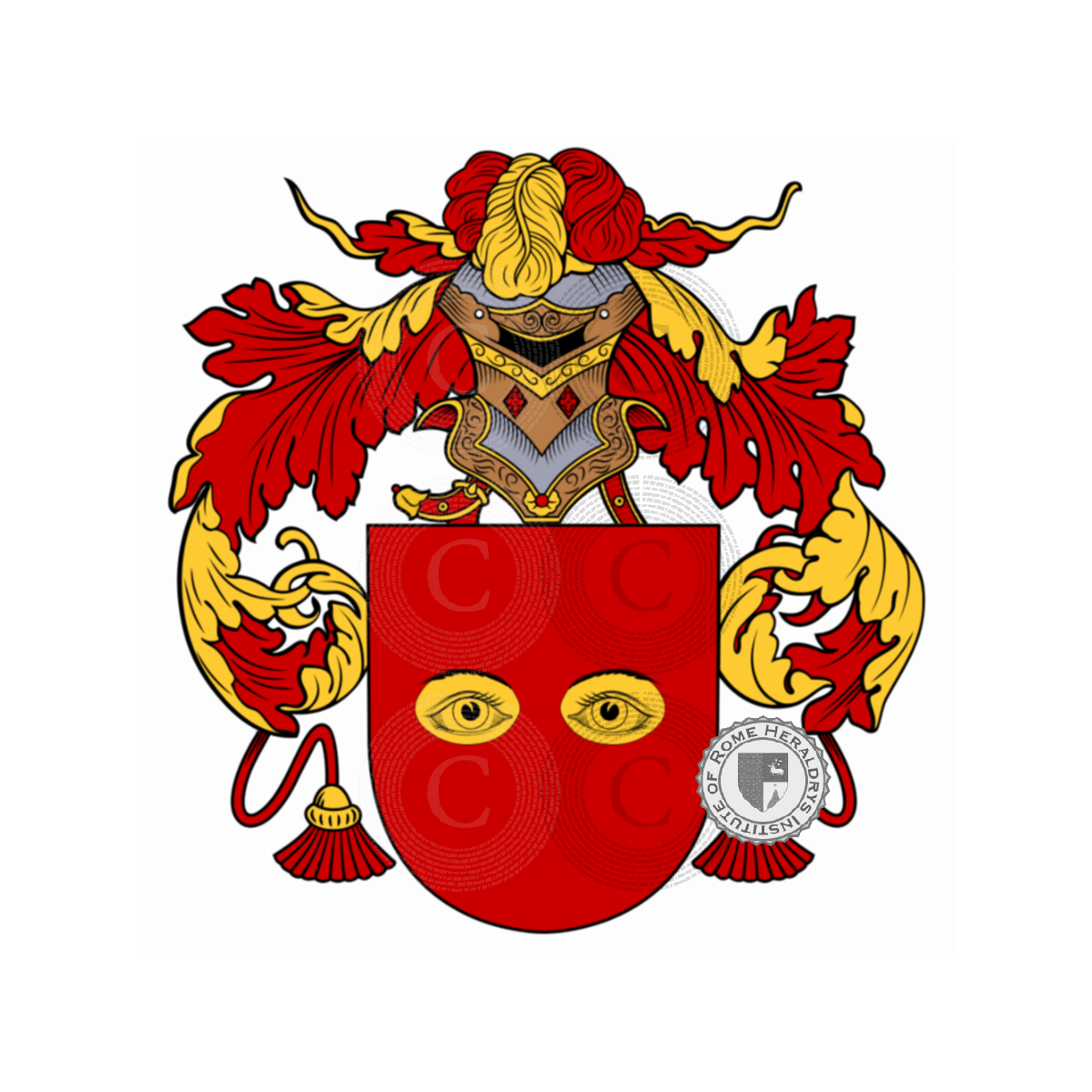 Coat of arms of familyCamingo, Caminga,Zaminga