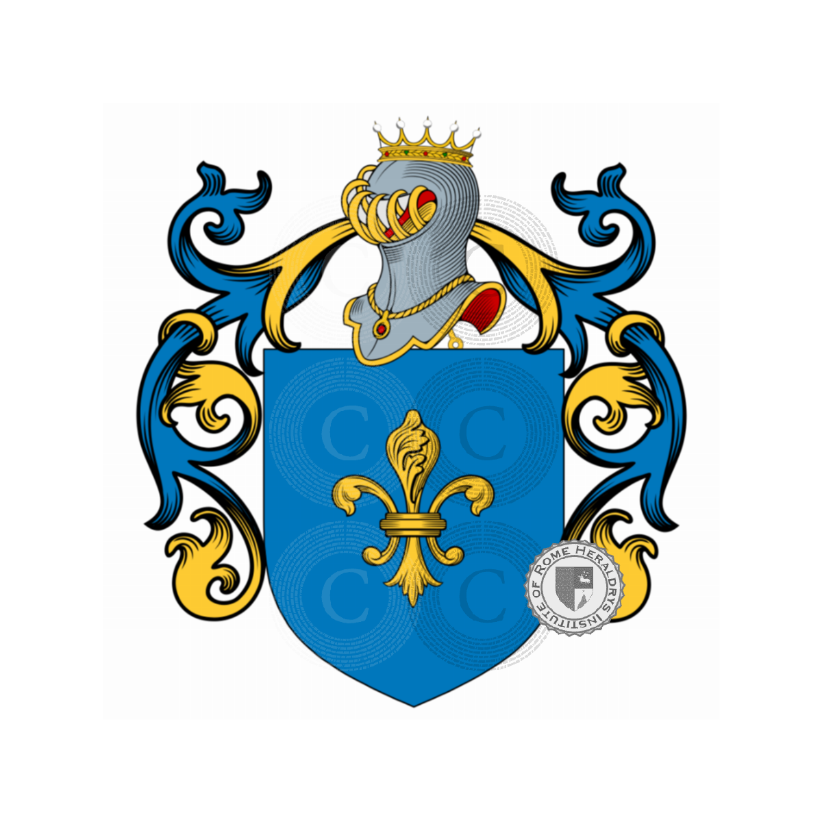 Escudo de la familiaMigliarese, Migliorese,Miglioresi