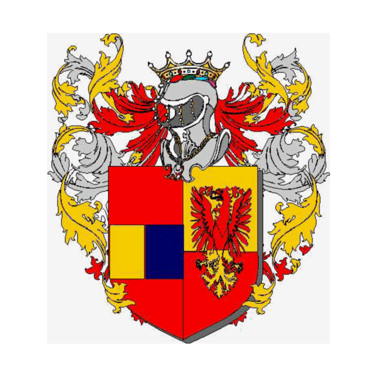 Wappen der FamilieBalbi Valier, dalla Tressa