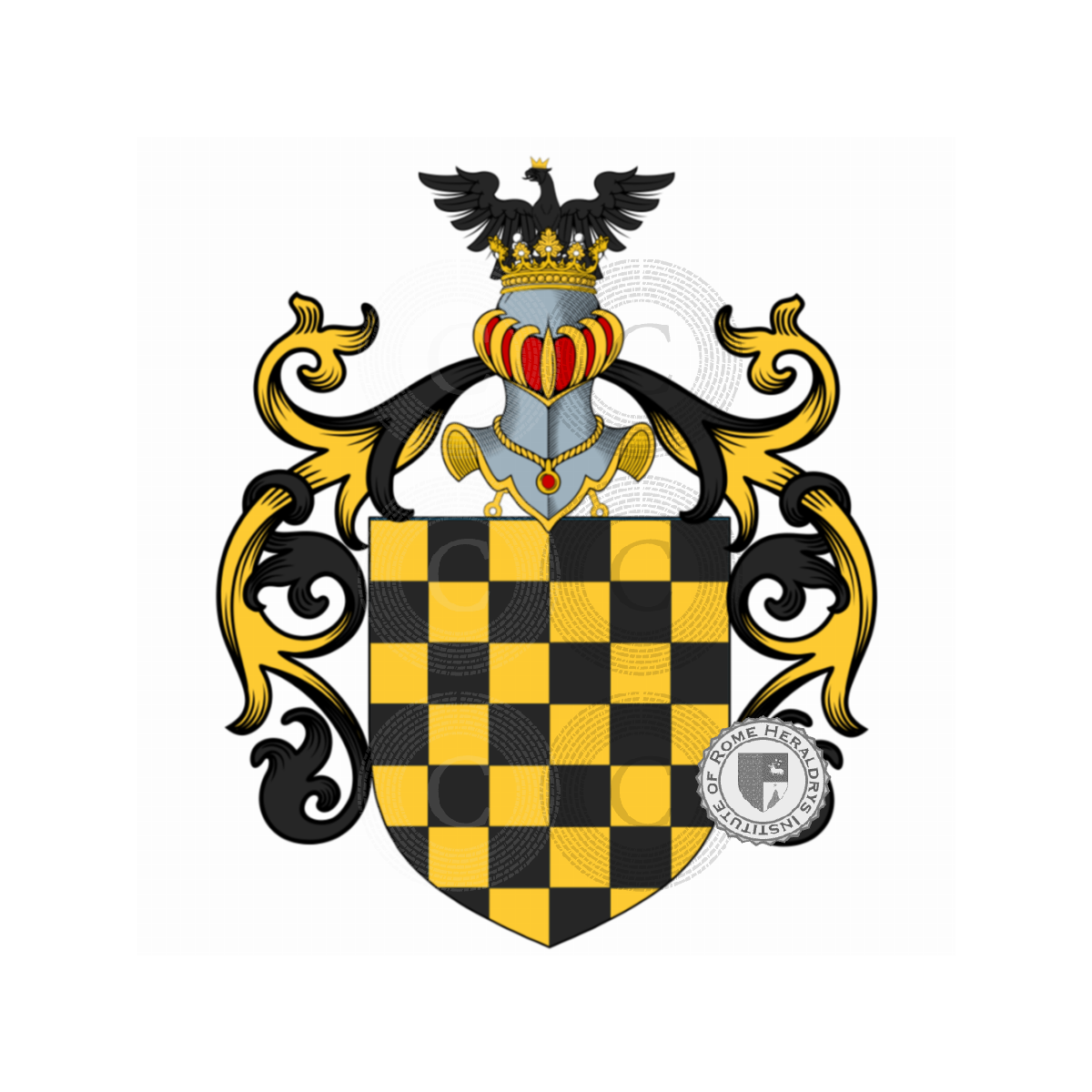 Coat of arms of familyLitta, Litta Arese Visconti,Litta Modignani