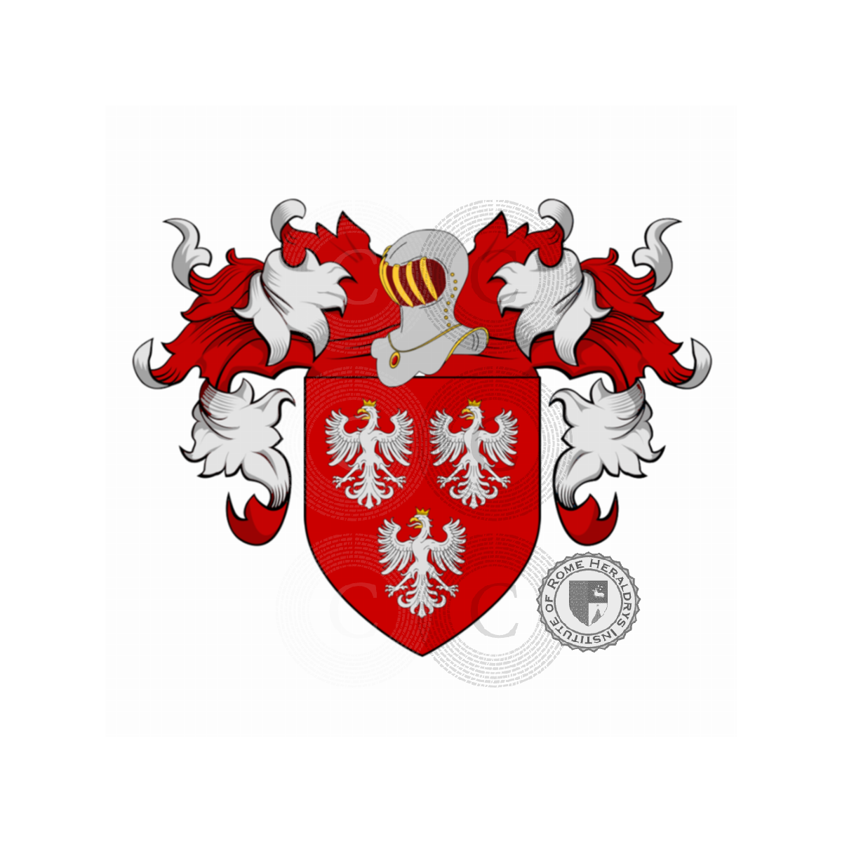 Wappen der FamilieMozzoni, Mozzoni-Frosconi