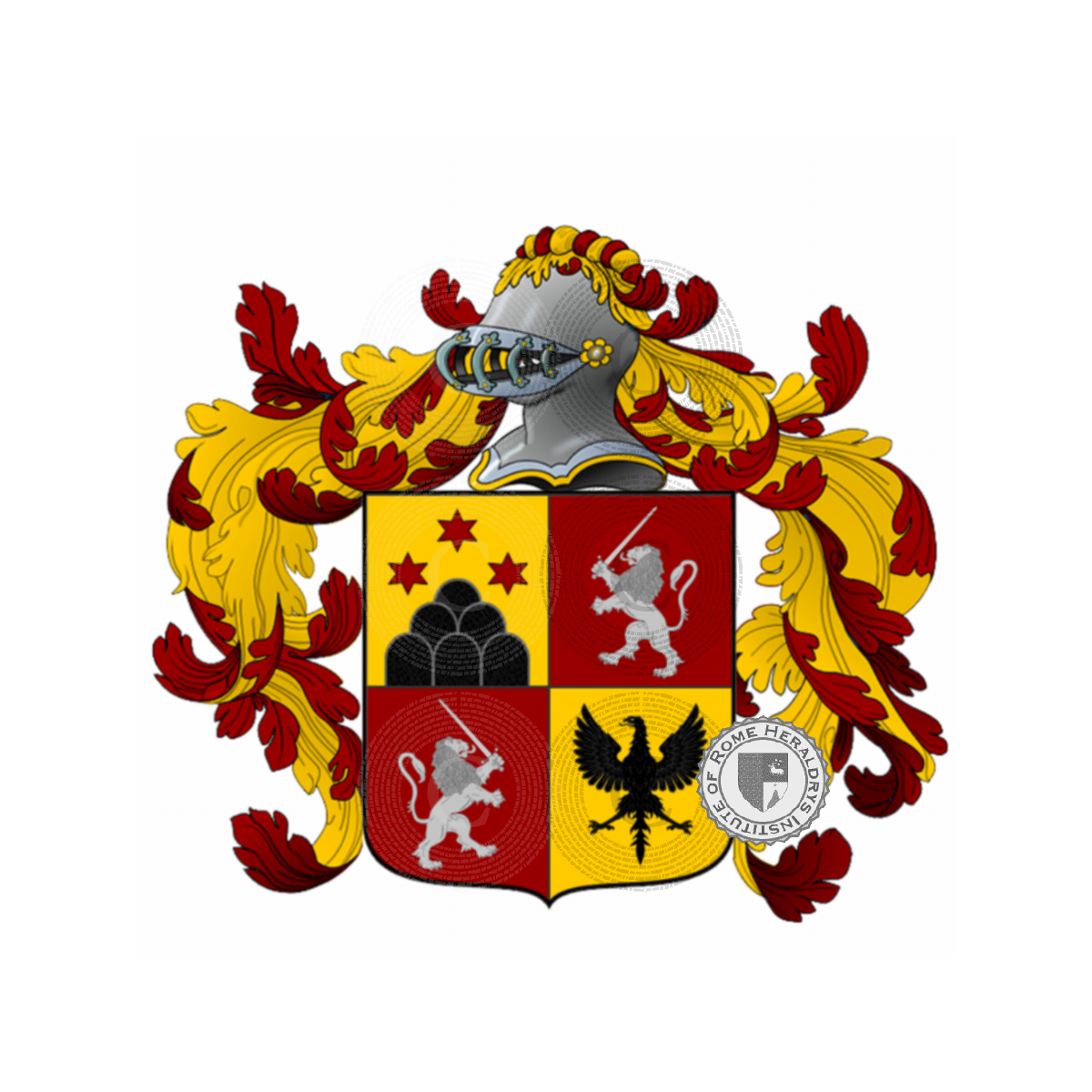 Wappen der FamilieNegri di Montenegro