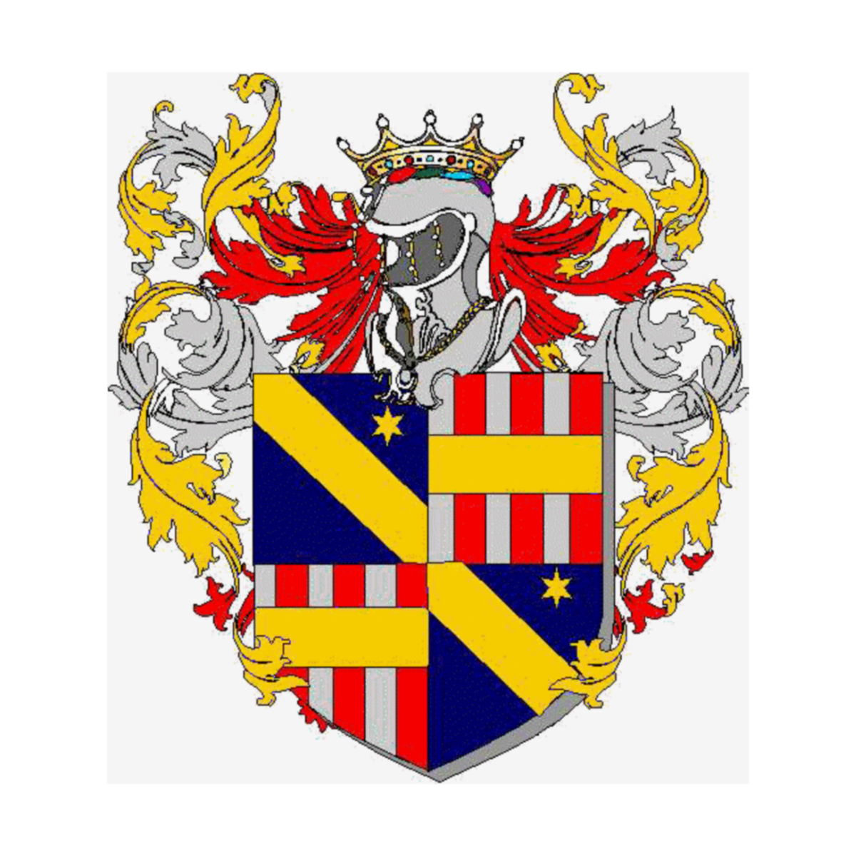 Escudo de la familiaBallati Nerli