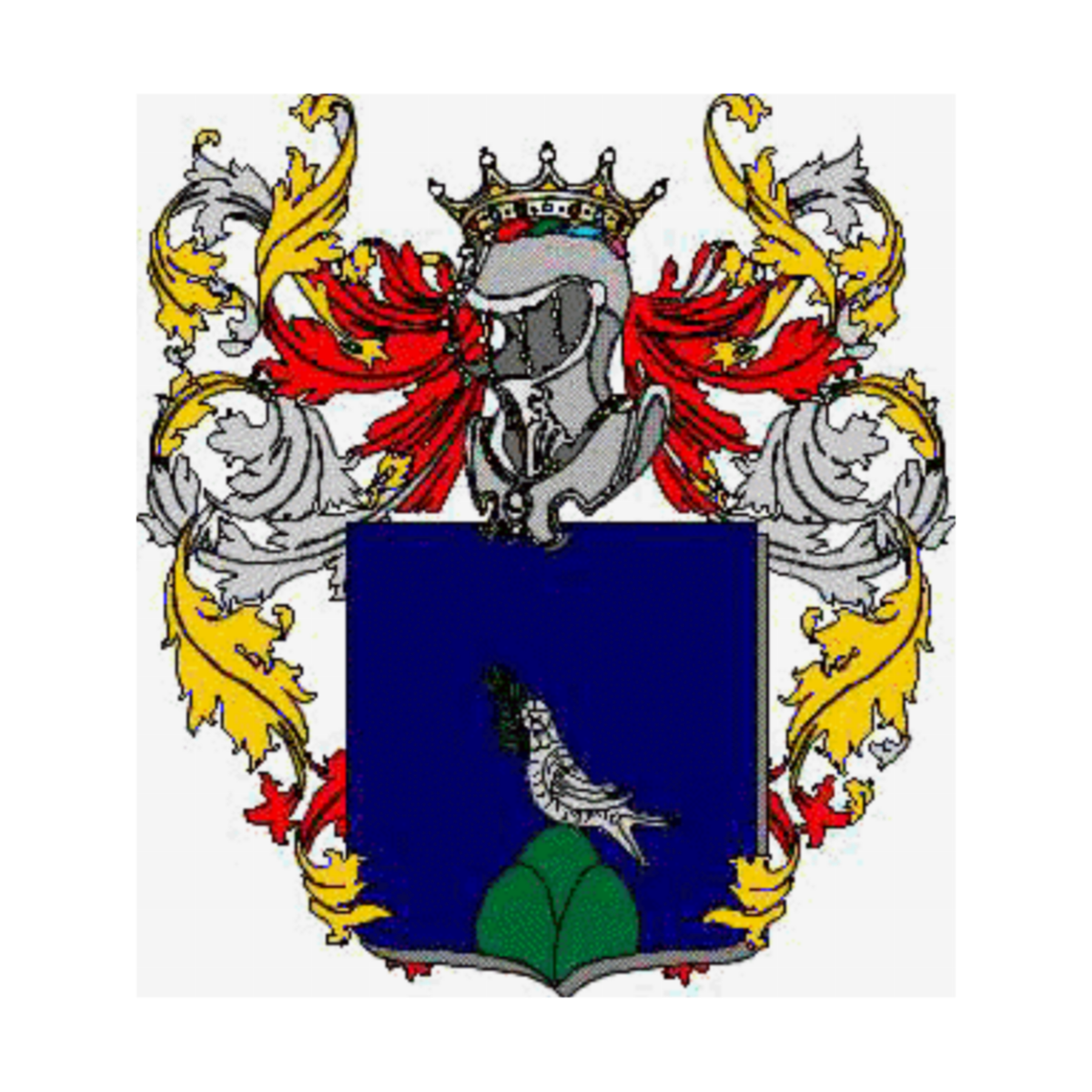 Coat of arms of family, Anselmino,Enselmini