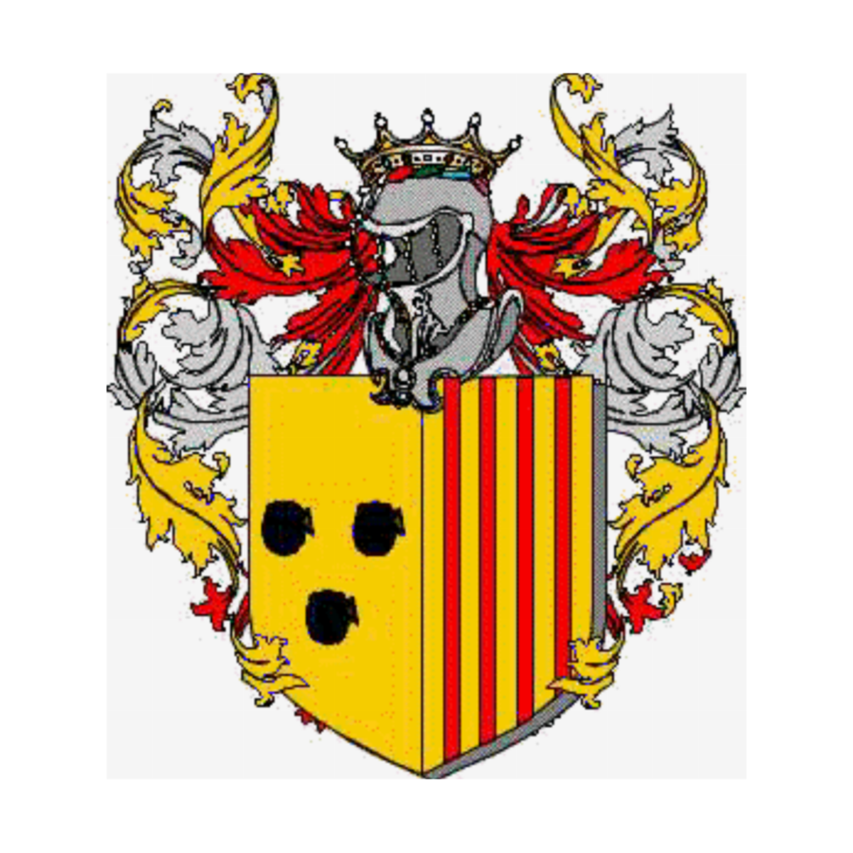 Coat of arms of familyPignatelli d'Aragona