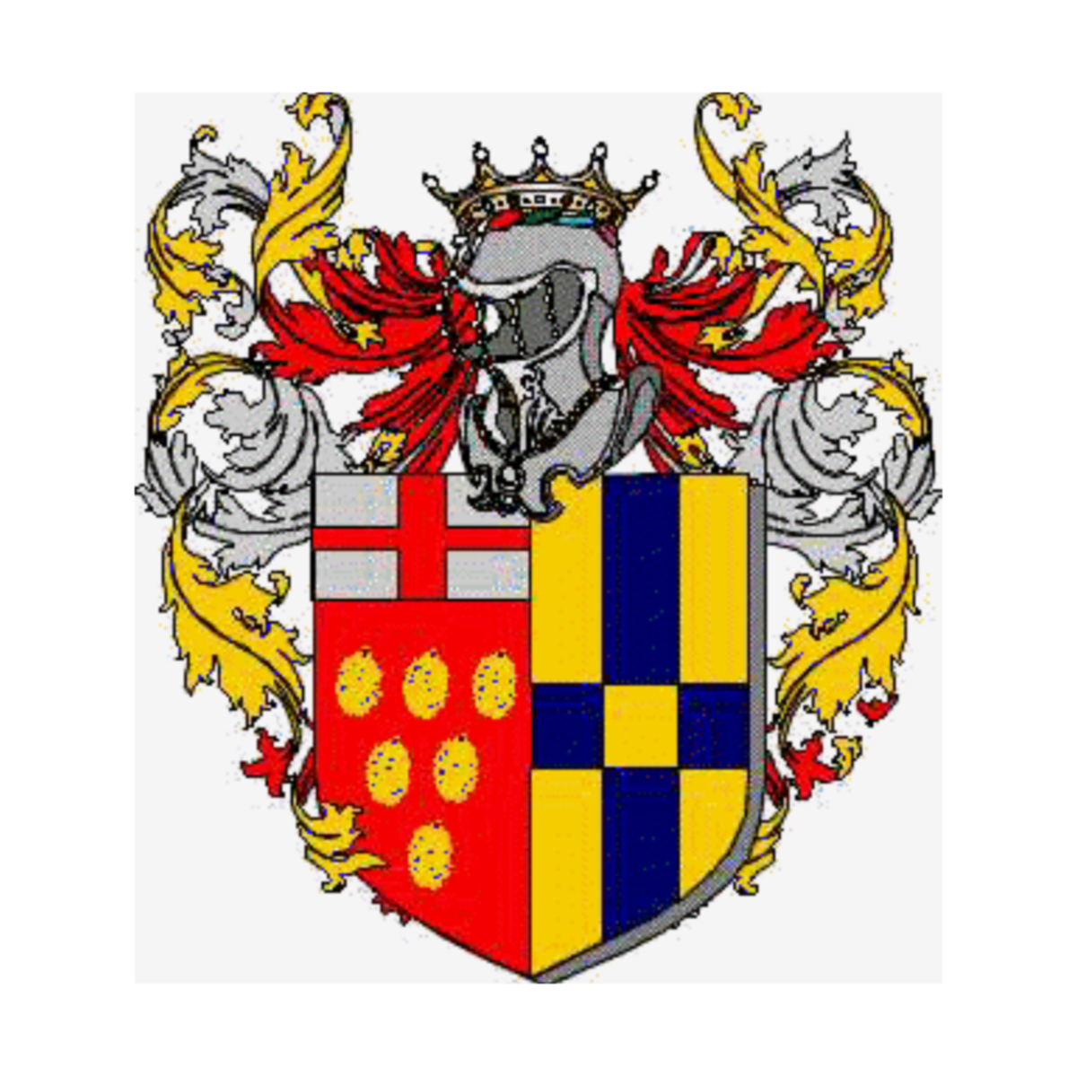 Wappen der FamiliePinelli Gentile