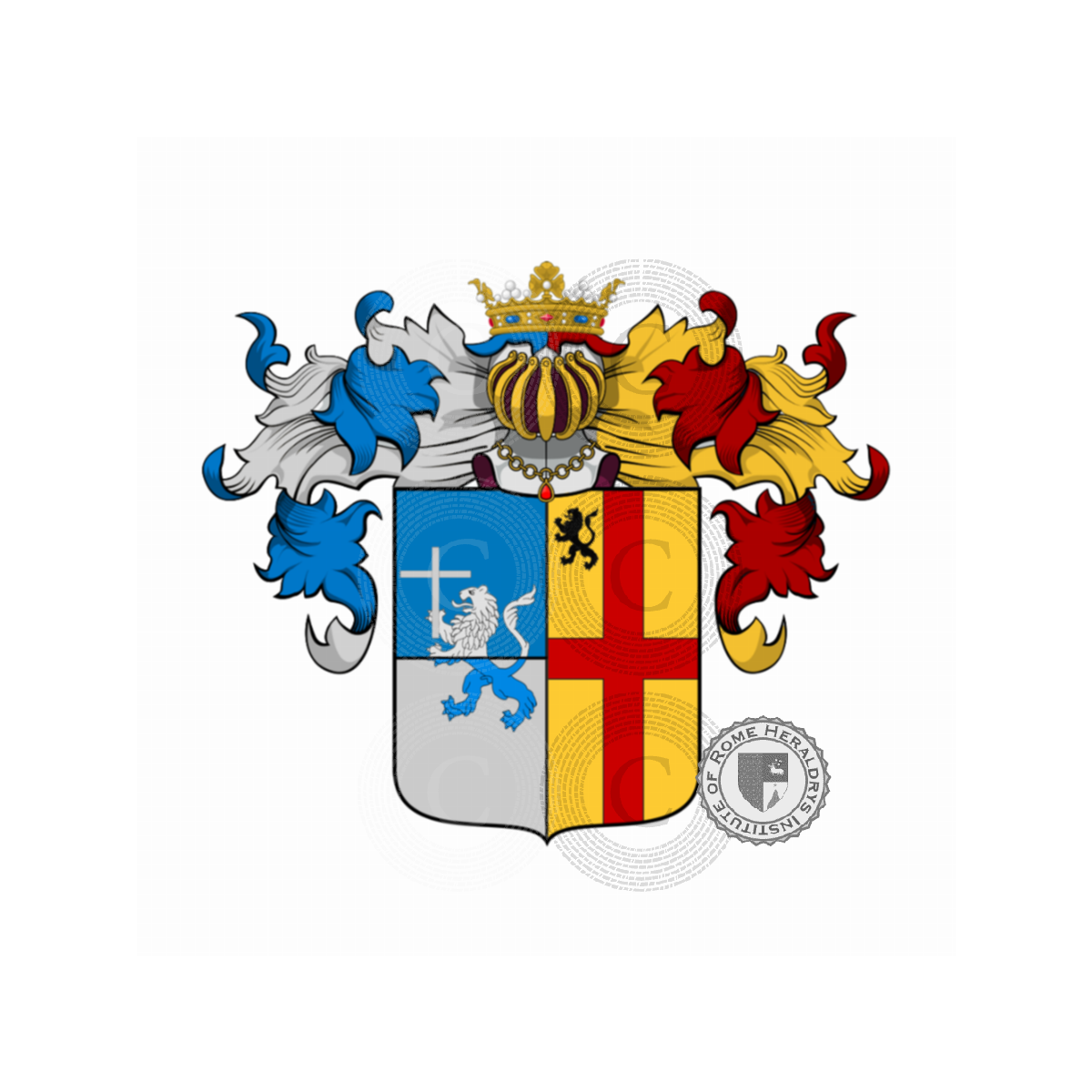 Coat of arms of family, Pisano,Pixani