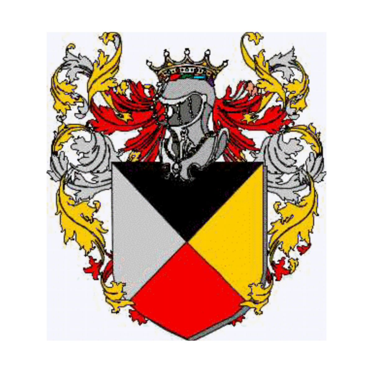 Coat of arms of family, de Prandi,Prando