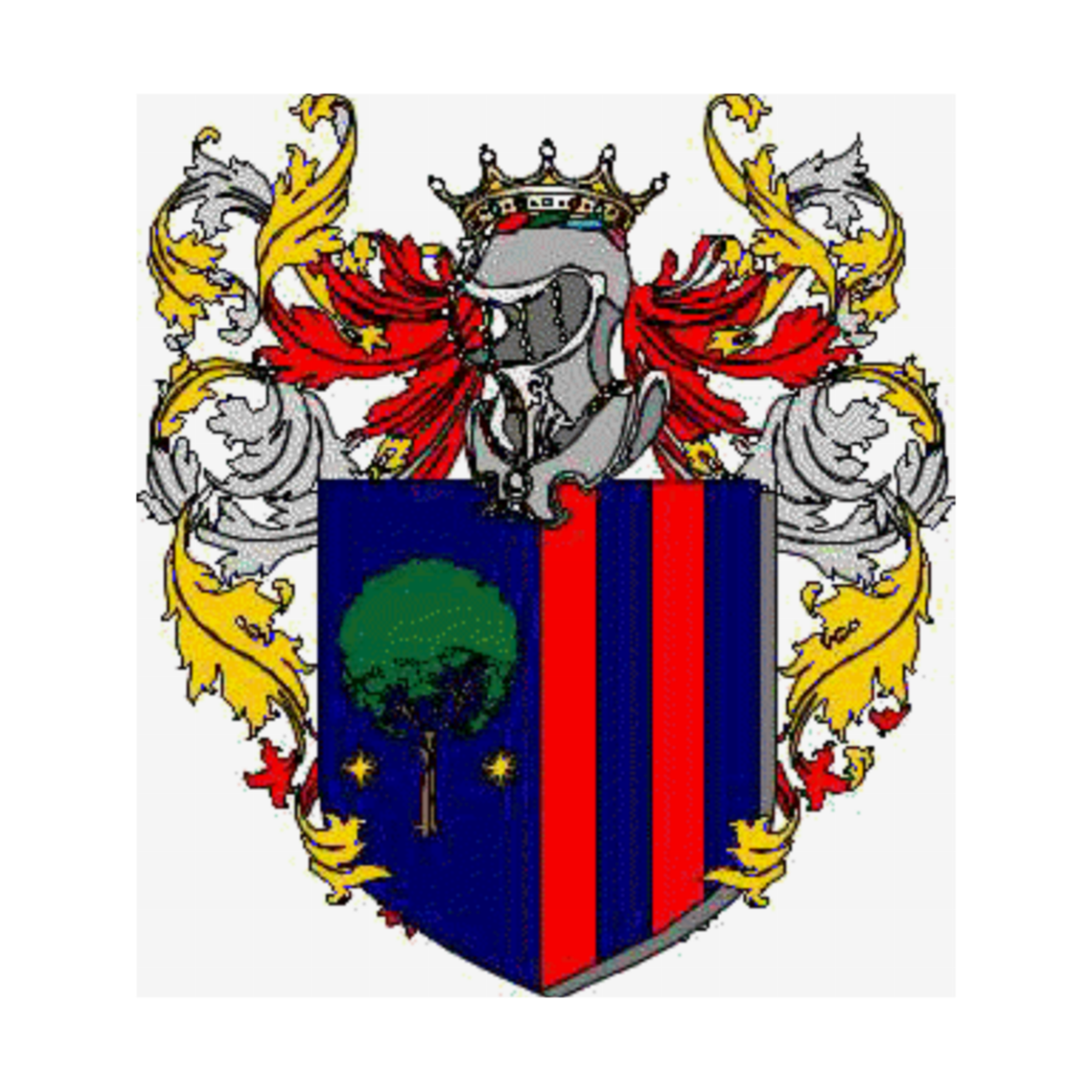 Wappen der FamilieQuerni, Ceppa