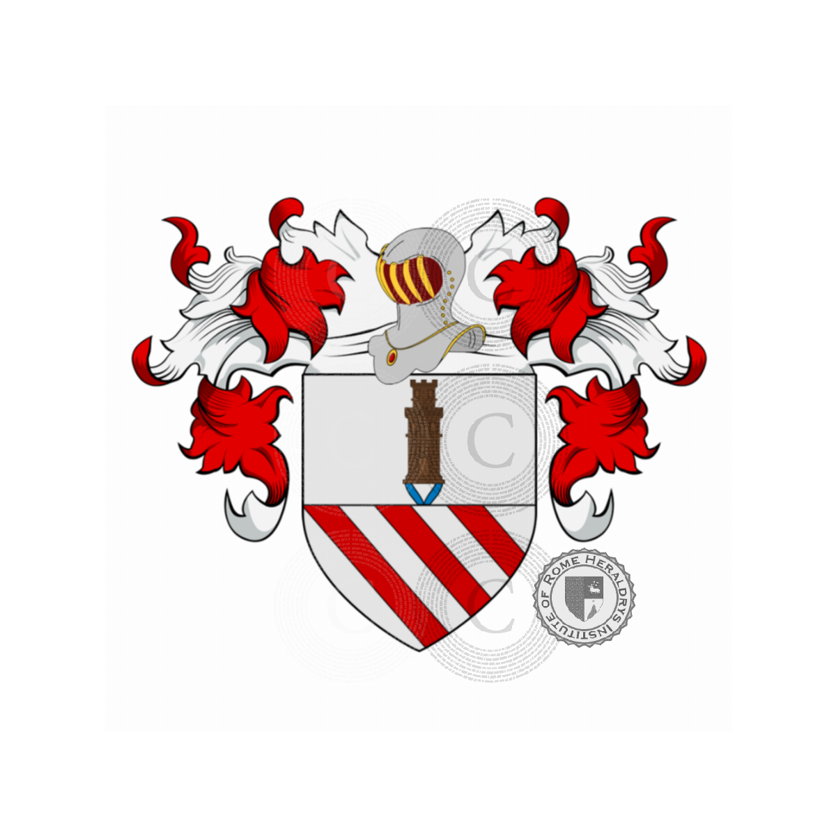 Wappen der FamilieBaroni, Barroni (America delSud)