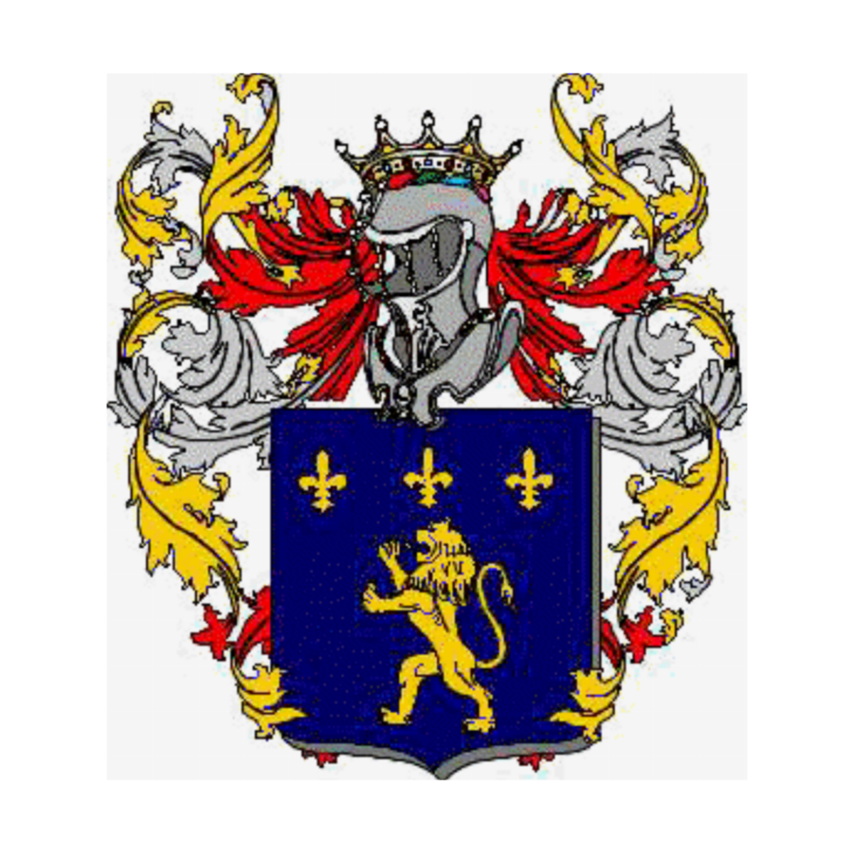 Wappen der FamilieRenzis Sonnino