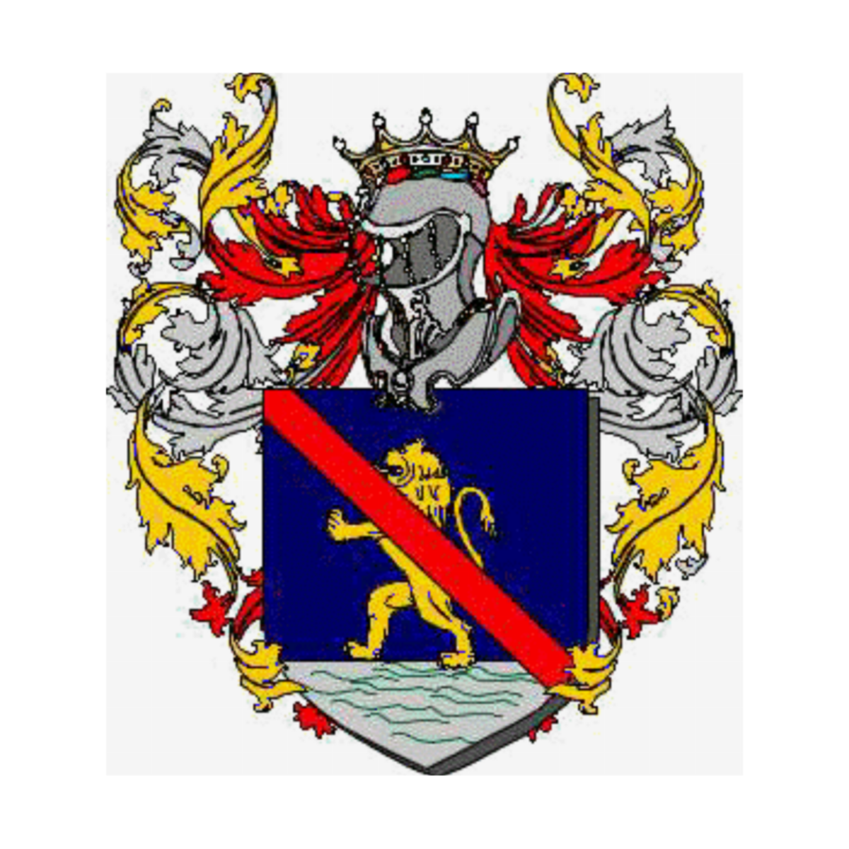 Coat of arms of familyRugiu