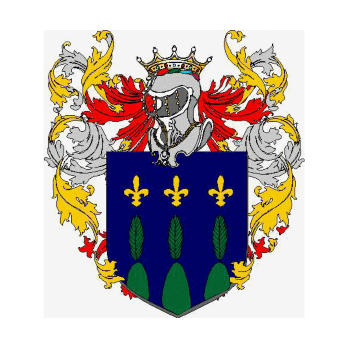 Wappen der FamilieSabatucci Flavi