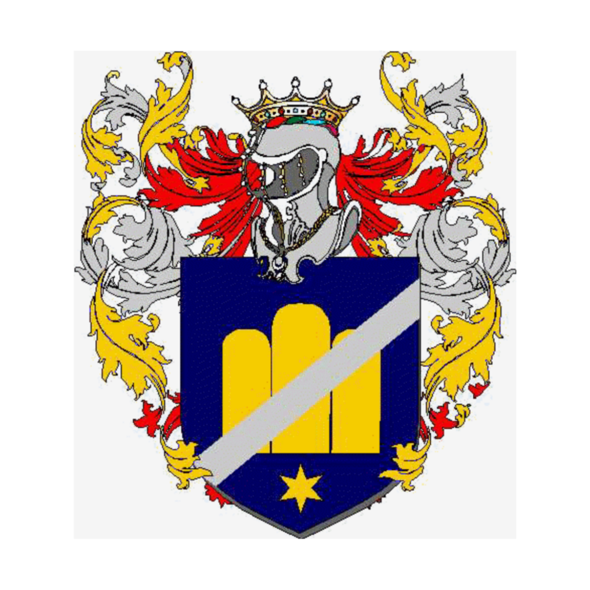 Coat of arms of familySandrelli, Sandrella