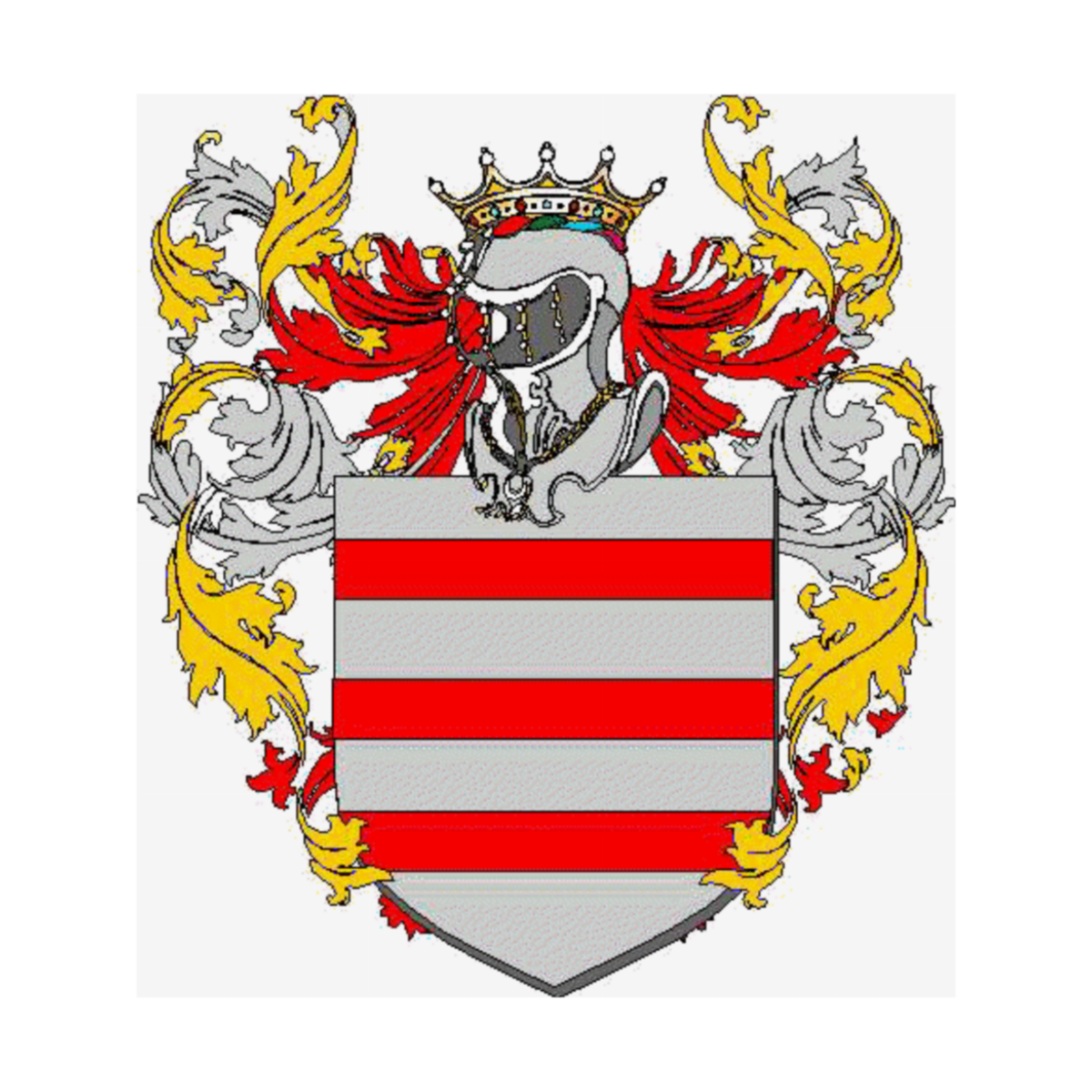 Wappen der FamilieSantasilia