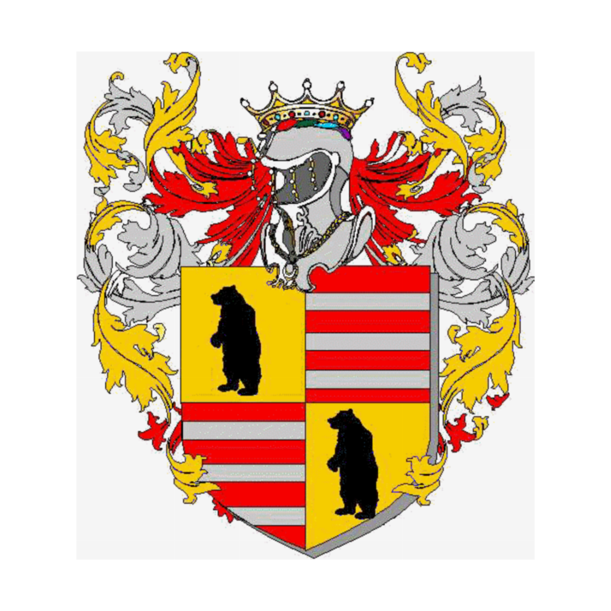 Wappen der FamilieSozii Carafa