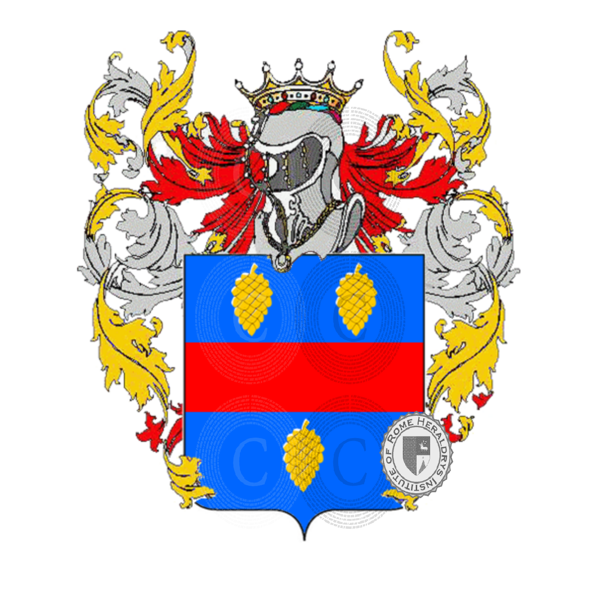 Coat of arms of familySpreca, Spreca