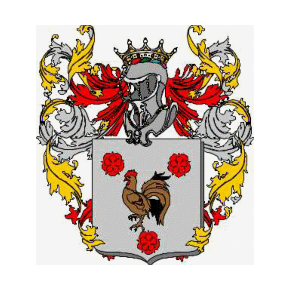 Coat of arms of familyTomasini Degna, Degna