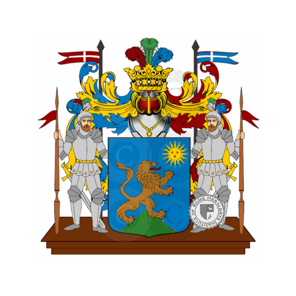 Coat of arms of familyvalentino
