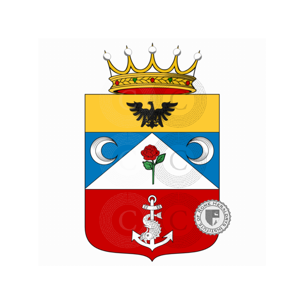 Coat of arms of familyOnori Manuzi, Onore,Onori