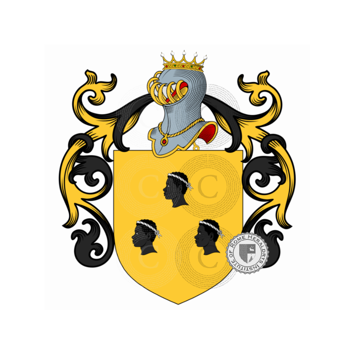 Wappen der FamilieMorri, de Morri,Peyre