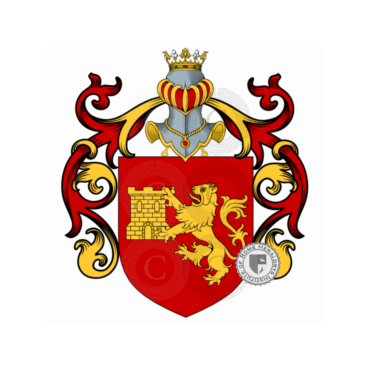 Coat of arms of familyCastiglion Morelli