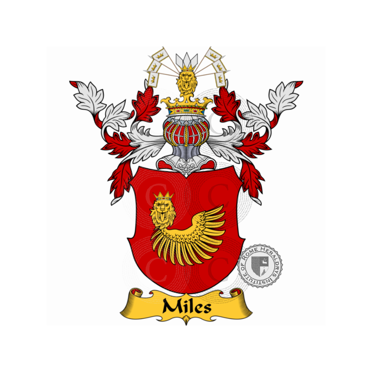 Coat of arms of familyMiles