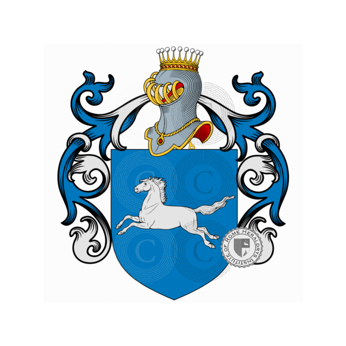 Wappen der FamilieCavallini, Caballini