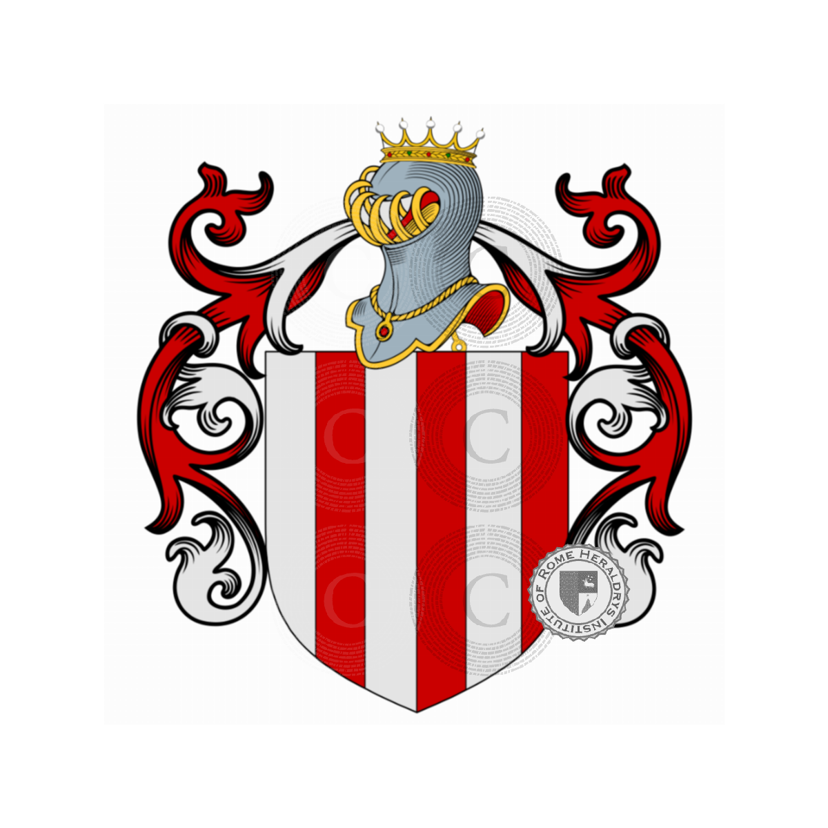 Escudo de la familiaMagi, Maddi,Madius,Maggi-Via,Magi