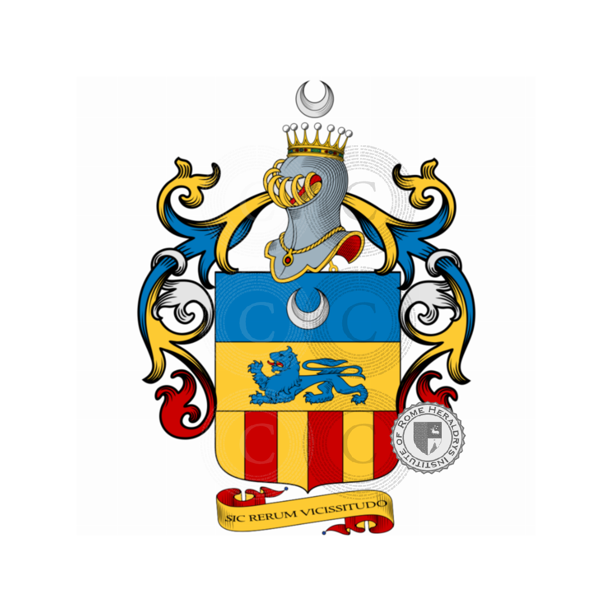 Coat of arms of familyNota