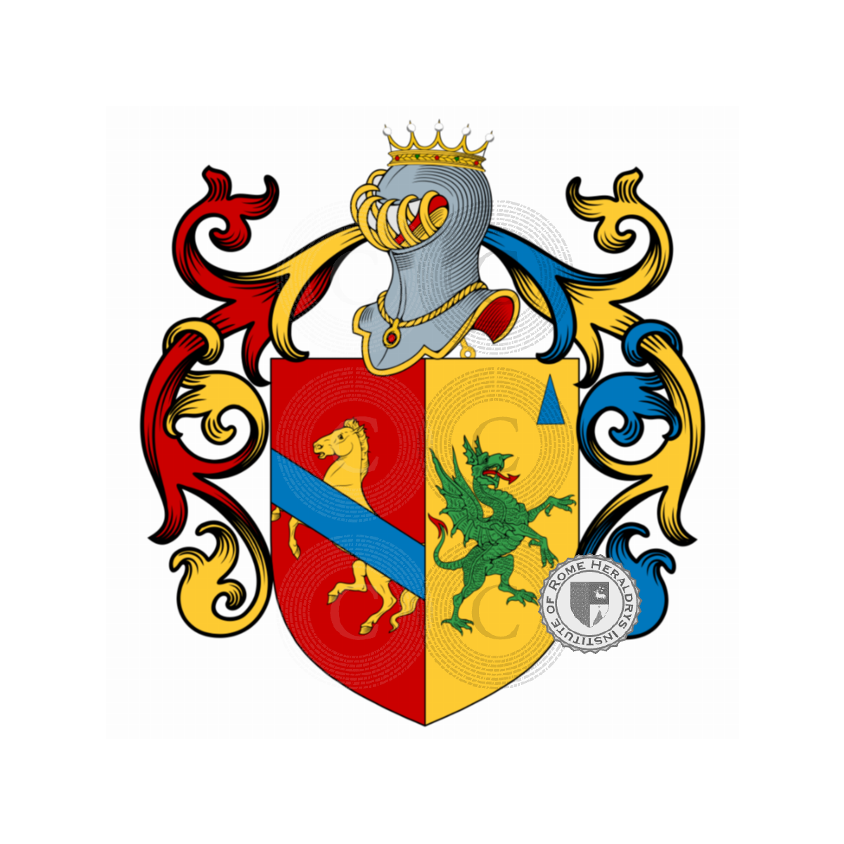 Coat of arms of familyRecchia