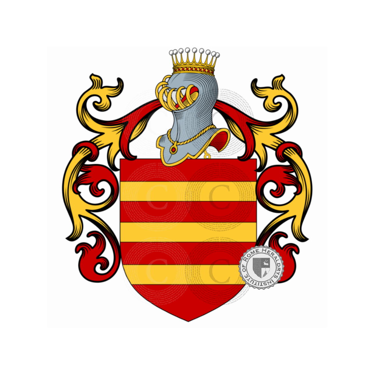 Coat of arms of familyBonacossi, Bonaccolsi,Bonacolsi