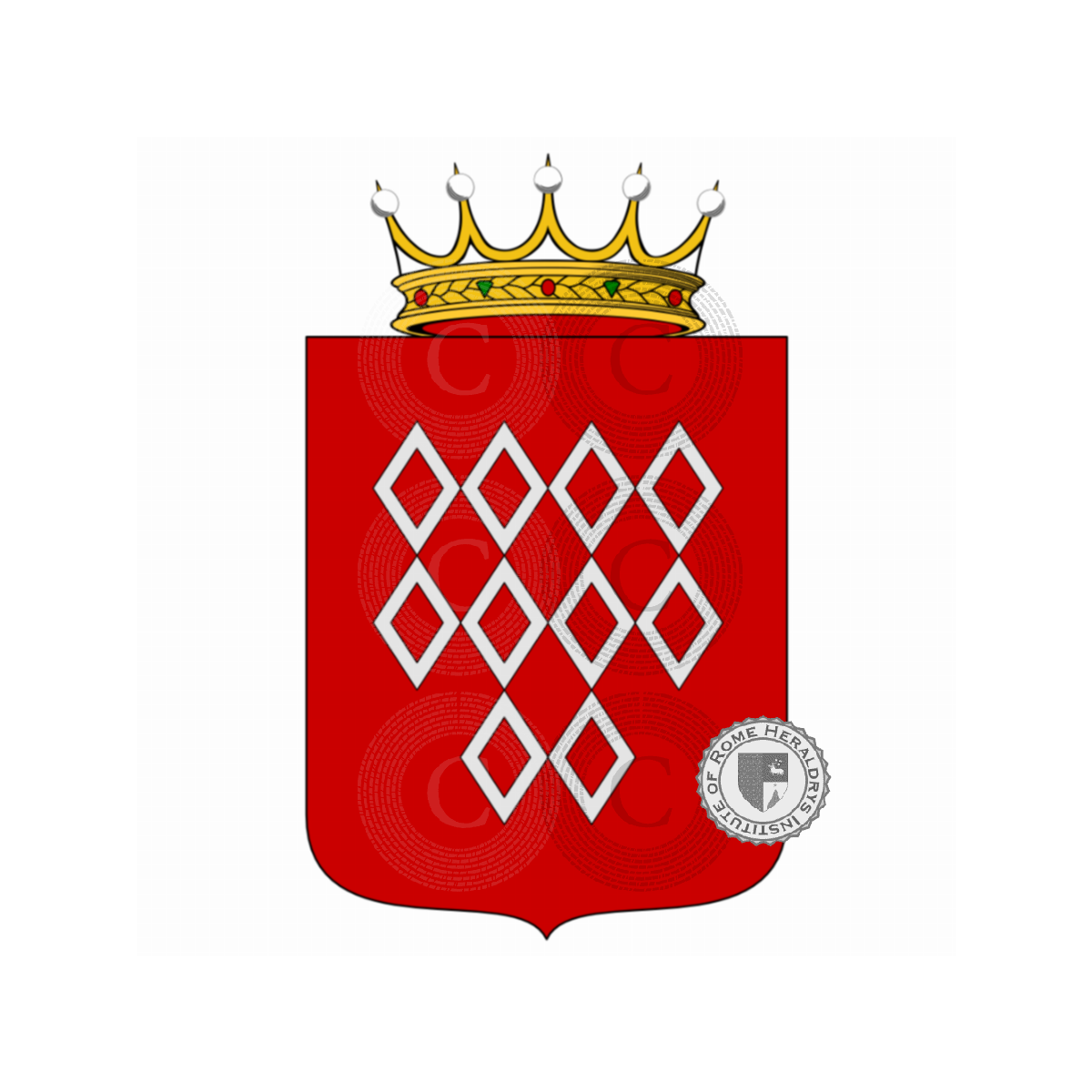 Coat of arms of familyQuincij