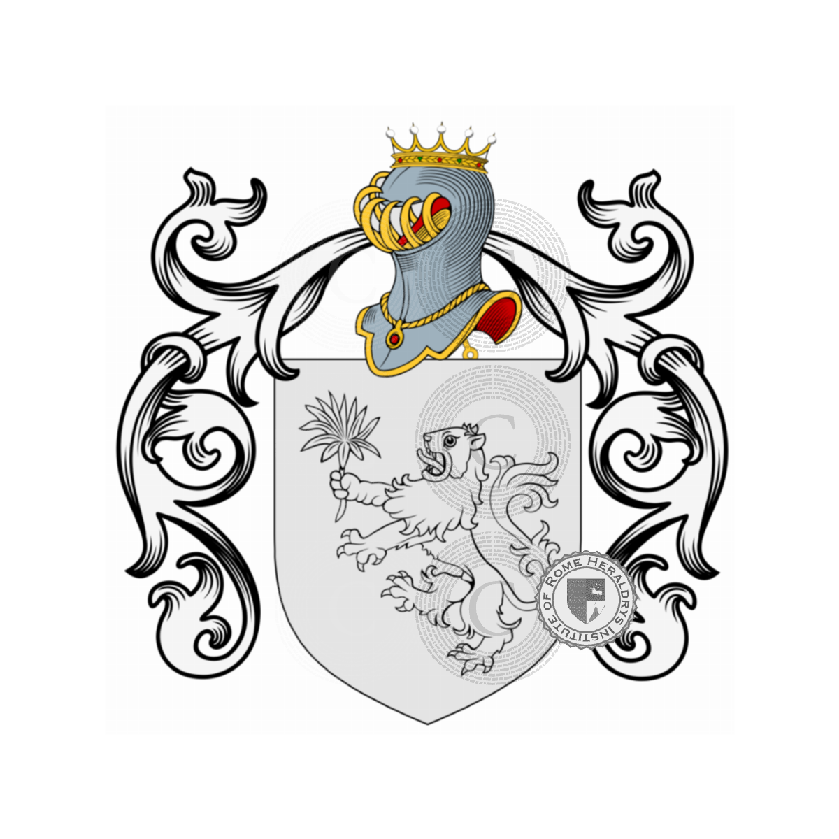Wappen der FamilieSabbione, dal Sabbione,del Sabbione,Sabbioni
