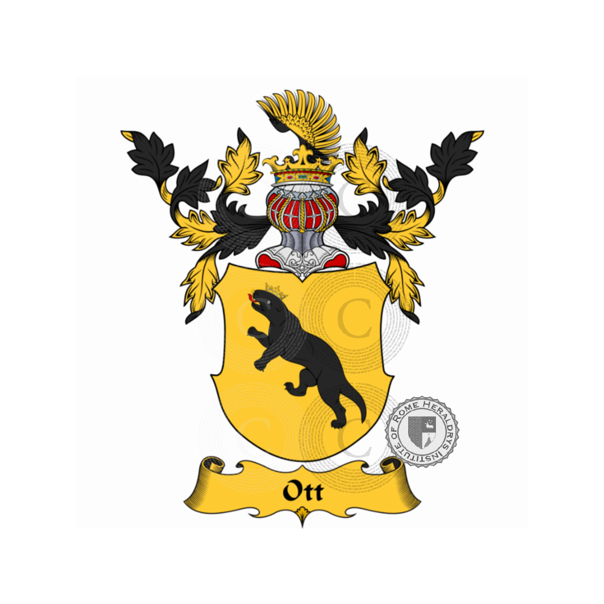 Wappen der FamilieOtt, Ott Traxler