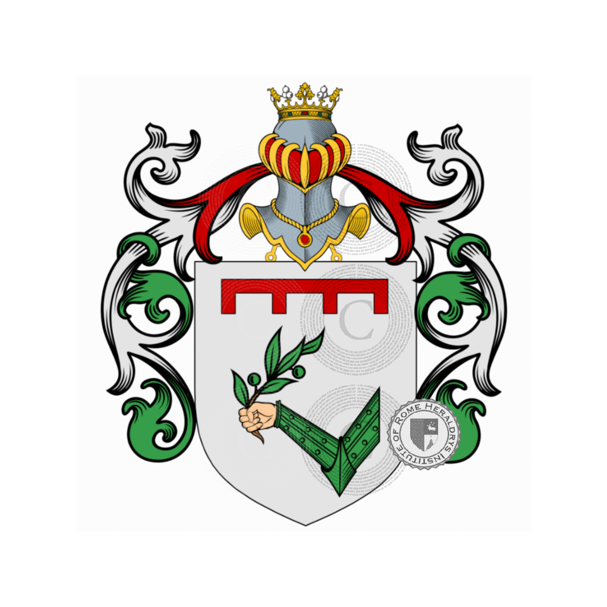 Wappen der FamilieMosca, Mosca de' Mettoni,Mosca San Martino,Moschi