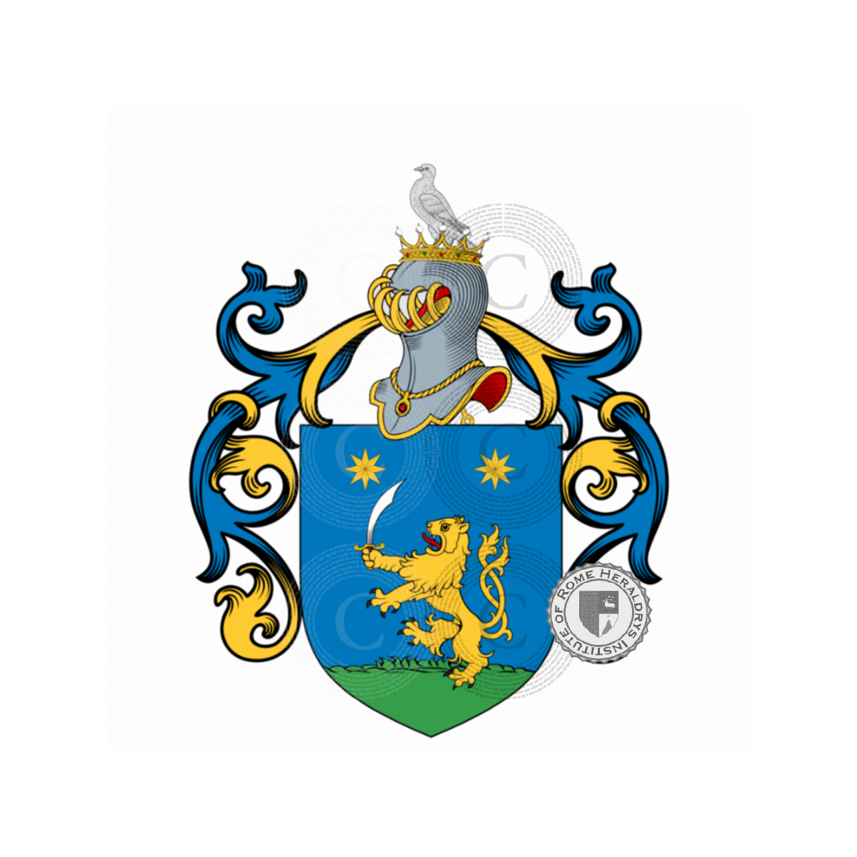 Wappen der Familiede Marsanich, de Marsanich