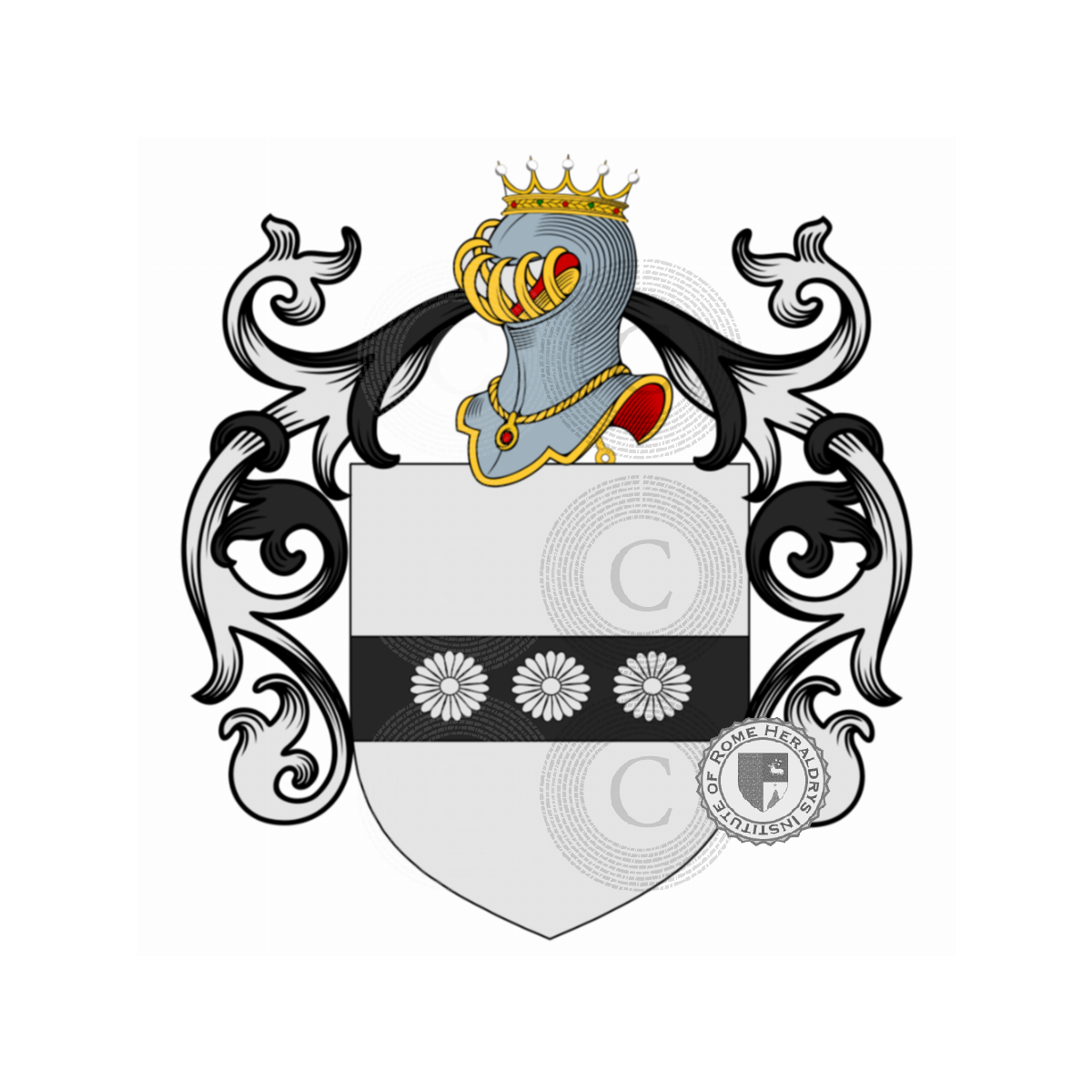 Wappen der Familiede Dominicis, de Dominicis,di Dominicis,Dominici