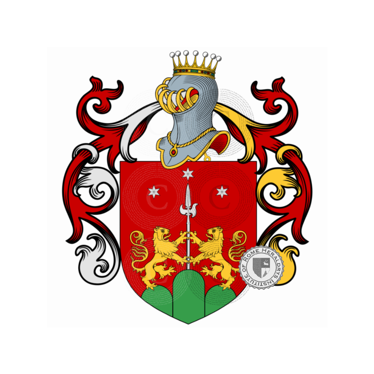 Wappen der Familiede Dominicis, de Dominicis,di Dominicis,Dominici