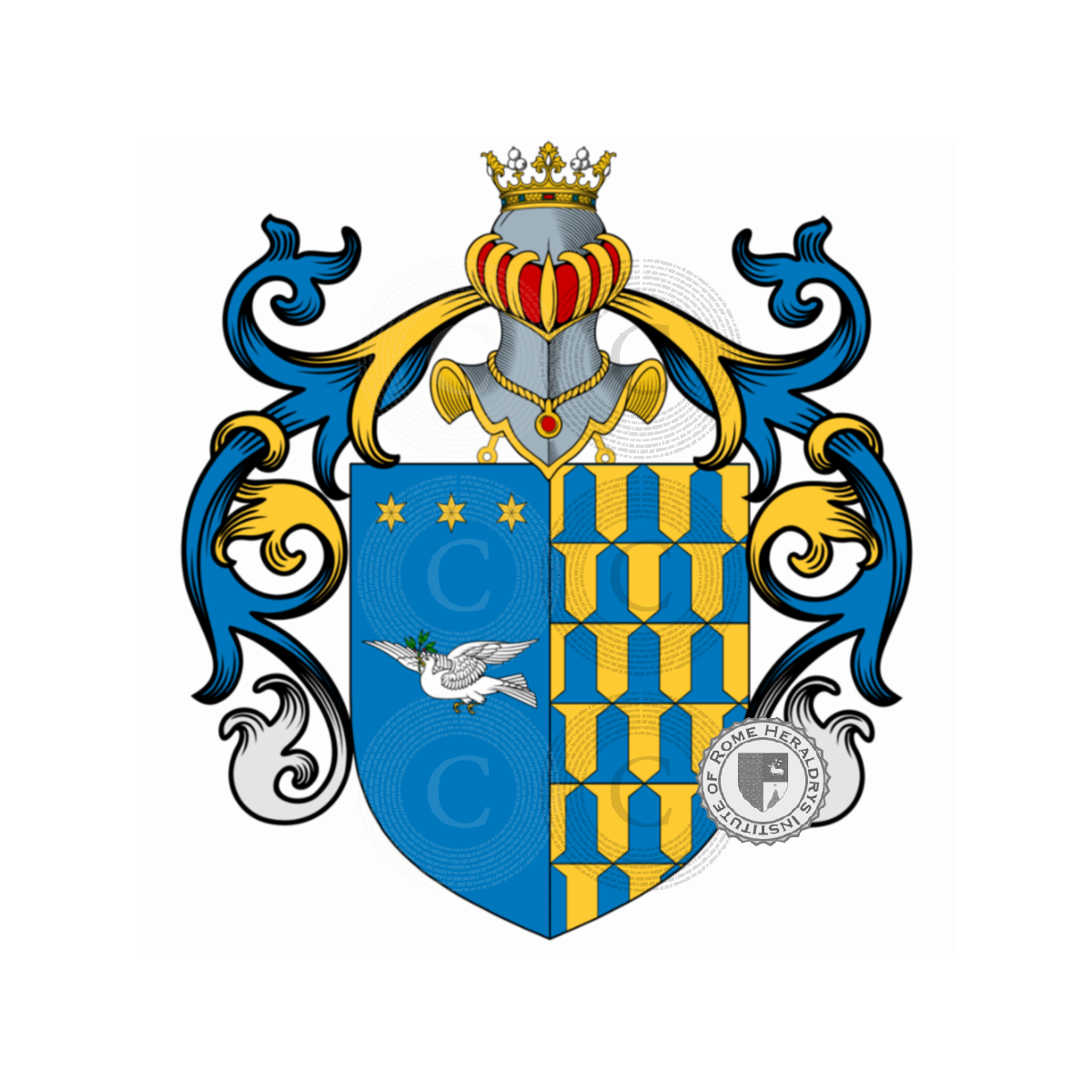 Wappen der FamilieNunziante d'Affitto, di Nunzio,Nunziante d'Affitto,Nunzio