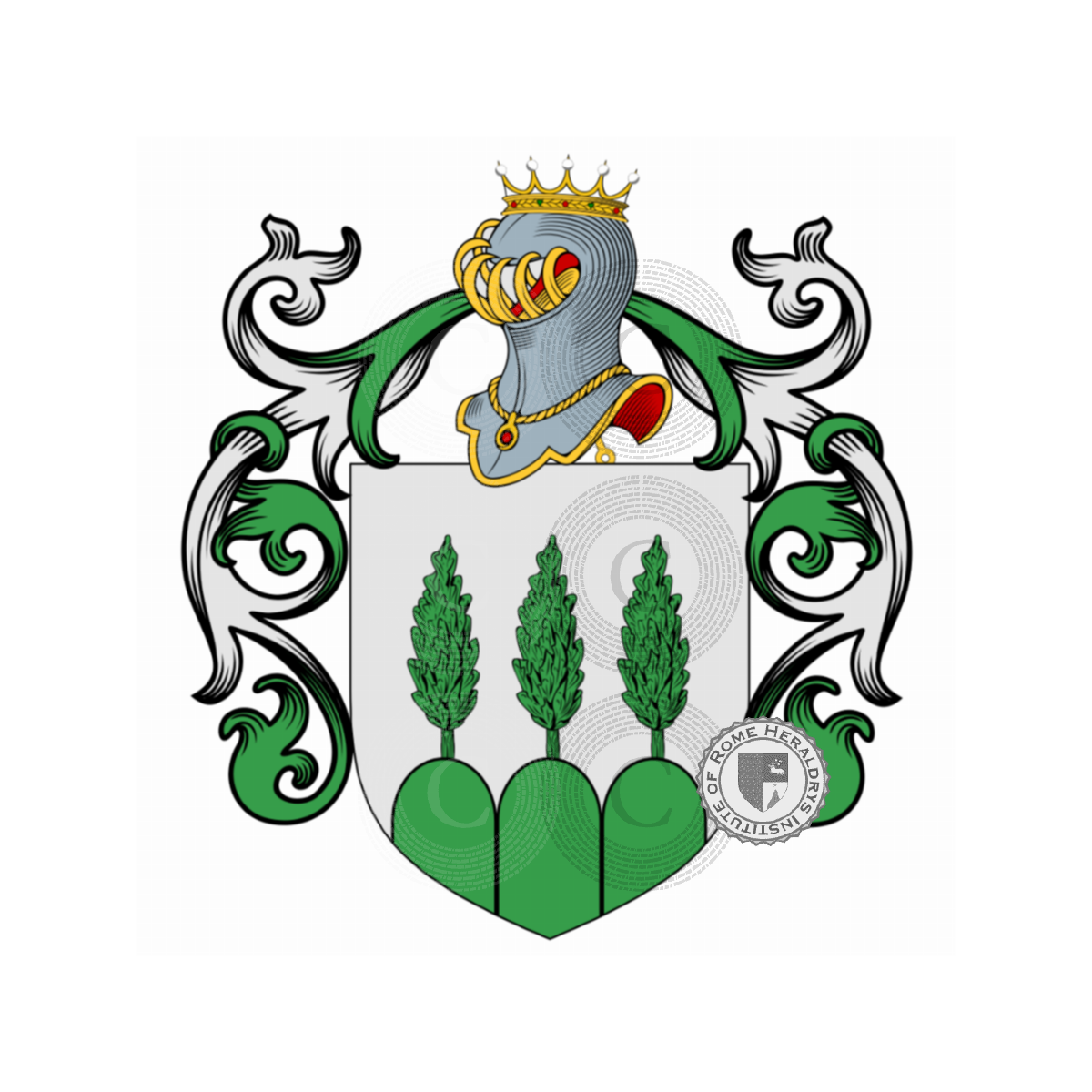 Wappen der FamiliePiovesana, Piovesana Crestini